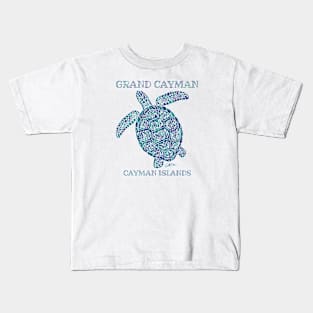 Grand Cayman, Cayman Islands, Sea Turtle Kids T-Shirt